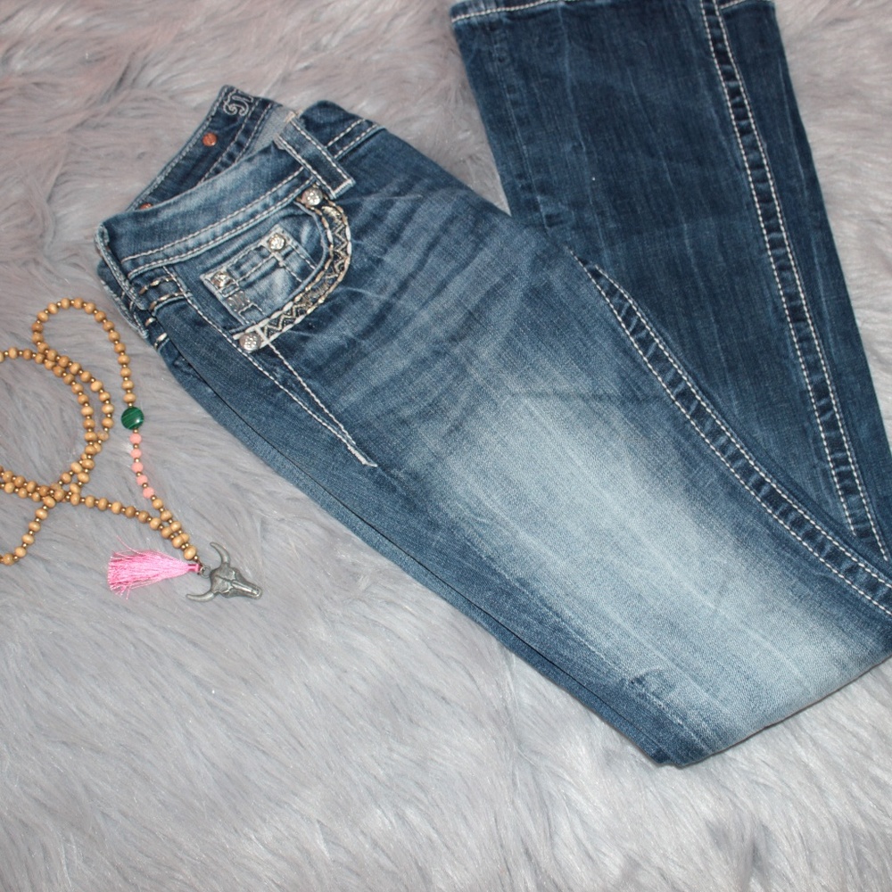 Miss Me Jeans Size 25 inseam 31in